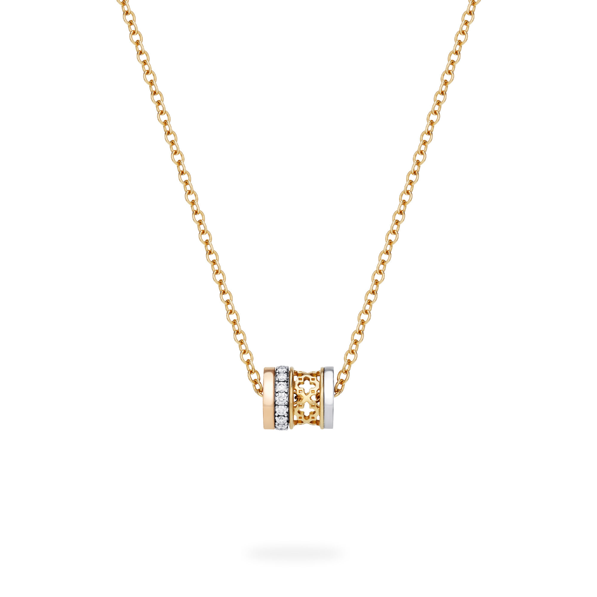 Tiny gold pendant necklace new arrivals
